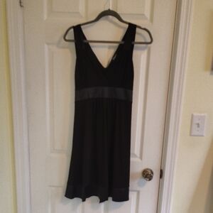 Taboo Black V-Neck Mini Dress